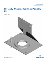 NetSafety UDM-003 Universal Duct Mount Owner's manual