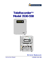 Remote Automation Solutions Bristol TeleRecorder Model 3530-55B Owner's manual