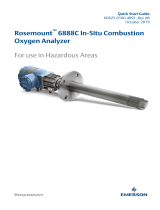Rosemount 6888C In Situ Combustion Oxygen Analyzer Quick start guide