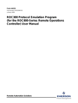 Remote Automation SolutionsA6152 ROC300 Protocol Emulation Program (For ROC800-Series)