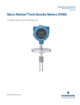 Micro Motion Fork Density Meter Owner's manual
