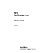 Micro Motion NFC-Net Flow Computer Owner's manual