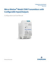 Micro Motion 2500 Owner's manual