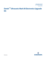 Daniel Ultrasonic Flow Meter Transmitter-MARK III Electronics Upgrade Kit Owner's manual