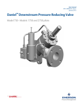 Daniel Control Valve-Model 750, 1750, 2750-Downstream Pressure Reducing Valve Owner's manual