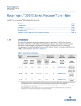 Rosemount 3051S Series Pressure Transmitter Owner's manual