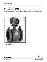 Rosemount 8732 Integral Mount or Remote Mount Magnetic Flowmeter System Owner's manual