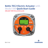 Bettis TEC2 User guide