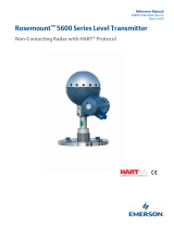 Rosemount 5600 Series Level Transmitter Non-Contacting Radar Owner's manual