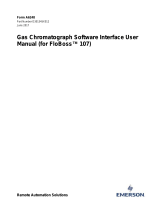 Remote Automation Solutions Gas Chromatograph Software Interface Owner's manual