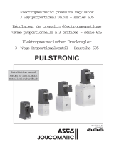 Asco Series 605 Electropneumatic Pressure Regulator Owner's manual