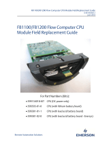 Remote Automation SolutionsFB1100/FB1200 Flow Computer CPU Field
