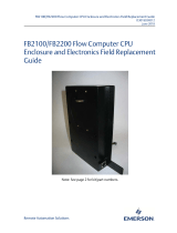Remote Automation SolutionsFB2100/FB2200 Flow Computer CPU Enclosure and Electronics Field