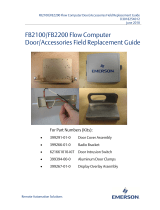 Remote Automation SolutionsFB2100/FB2200 Flow Computer Door/Accessories Field
