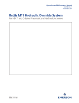 Bettis M11 Owner's manual
