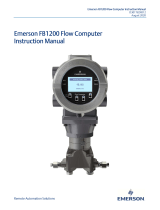 Remote Automation Solutions FB1200 Flow Computer