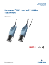 Rosemount Ultrasonic 3107 Level and 3108 Flow Owner's manual