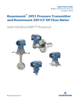 Rosemount 2051 Pressure Transmitter and 2051CF Series Flowmeter Quick start guide