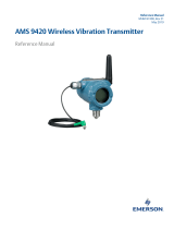 AMS 9420 Wireless Vibration Transmitter User guide