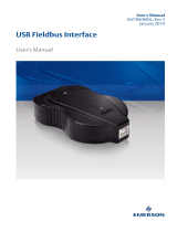 AMS USB Fieldbus Interface Rev 3 Owner's manual