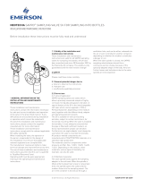 Neotecha Inline Sampling Sapro (bottles) IOM Owner's manual