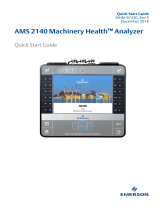 AMS 2140 Machinery Health Analyzer Quick start guide