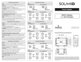 SolaHD IP67 SCP-X Dual Stack Power Supply Owner's manual