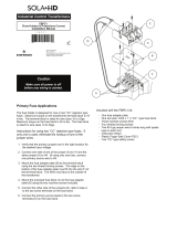 SolaHD FBPC1 (F Owner's manual