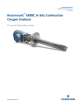 Rosemount 6888C In-Situ Combustion Oxygen Analyzer Owner's manual