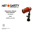 NetSafety UV/IRS-A-X or AR-X Flame Detector Owner's manual