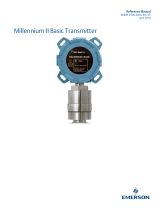 NetSafety Millennium II BASIC Single Channel Transmitter Owner's manual