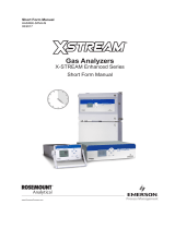 Rosemount X-STREAM Enhanced Short Form Owner's manual