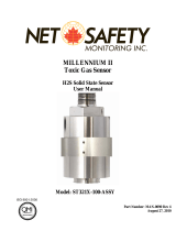 NetSafety ST321 Hydrogen Sulfide Toxic Gas Sensor Owner's manual