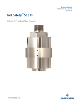 NetSafety SC311 Infrared Combustible Gas Sensor Owner's manual