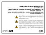 EasyHeat AHB Cable, 11001-118 Owner's manual