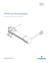 Rosemount Flame Photometric Detector For GC Hardware Owner's manual