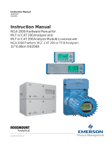 Rosemount MLT Series Analyzer Hardware including CAT 200-11th Ed. Owner's manual