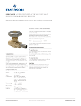 Cash Valve Shut-off valve 2300 series short stem IOM Owner's manual