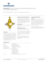 Cash Valve Type PBE-5 Pressure Builder/Economizer Regulator Owner's manual