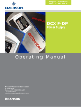 Branson 100-412-199 DCX F-DP Power Supply Rev. 07 Owner's manual