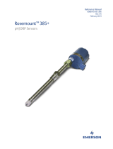 Rosemount 385+ pH/ORP Sensors Owner's manual