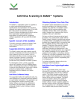 DeltaV Anti-Virus Scanning in Systems Owner's manual