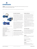 Varec Pressure Relief Valves Series 2010B/2020B//3500B IOM Owner's manual