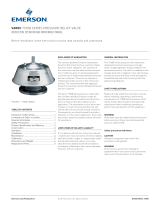 Varec Pressure Relief Valves Series 7100B IOM Owner's manual