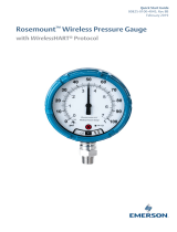 Rosemount Wireless Pressure Gauge Quick start guide