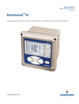 Rosemount Xi Advanced Electronics for Zirconium Oxide Flue Gas O2 Probes Owner's manual