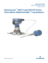 Rosemount 3051S MultiVariable™ Transmitter and 3051SF Series Flowmeter MultiVariable™ Transmitter Quick start guide