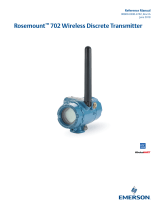 Rosemount 702 Wireless Discrete Transmitter Owner's manual