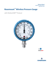 Rosemount Wireless Pressure Gauge Owner's manual
