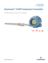 Rosemount 3144P Temperature Transmitter Owner's manual